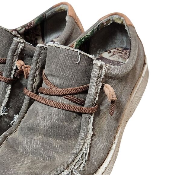 Justin Shoes Mens 9 M Hazer Ash JM303 Men's Low Slip On Casual Comfort - Picture 10 of 11